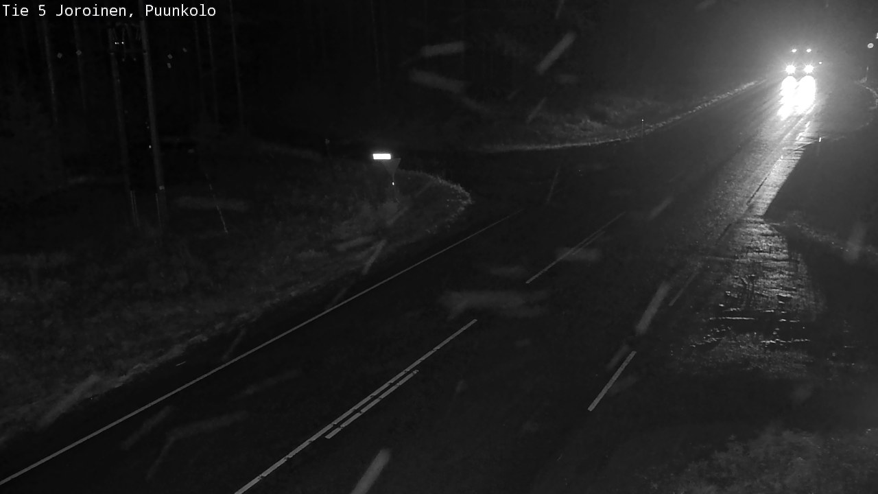 Weather Camera Image Road 5 Joroinen, Puunkolo, Joroinen, Pohjois-Savo