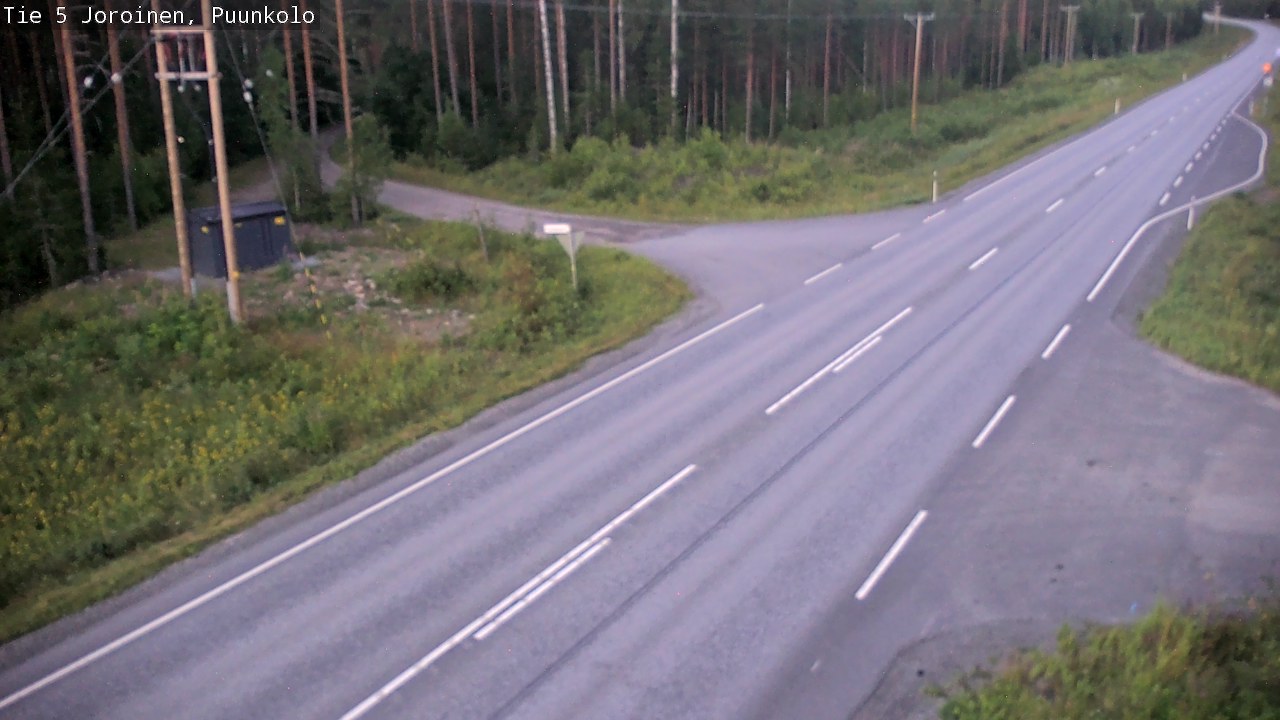 Kelikamerat Kuva Tie 5 Joroinen, Puunkolo, Joroinen, Pohjois-Savo