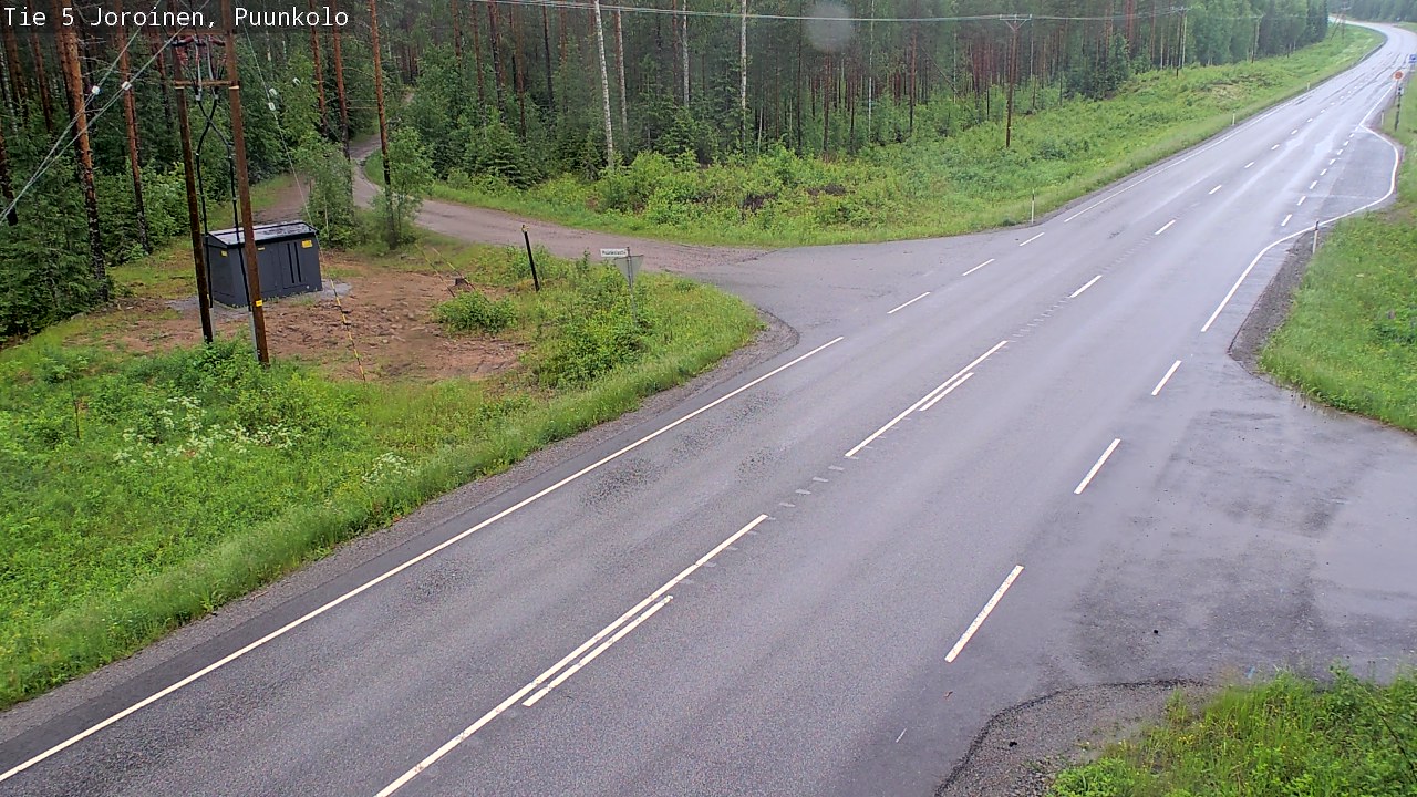 Weather Camera Image Road 5 Joroinen, Puunkolo, Joroinen, Pohjois-Savo