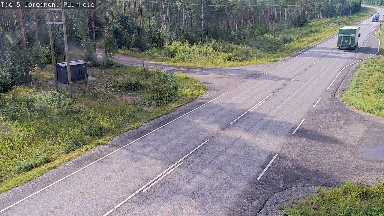 Kelikamerat Kuva Tie 5 Joroinen, Puunkolo, Joroinen, Pohjois-Savo