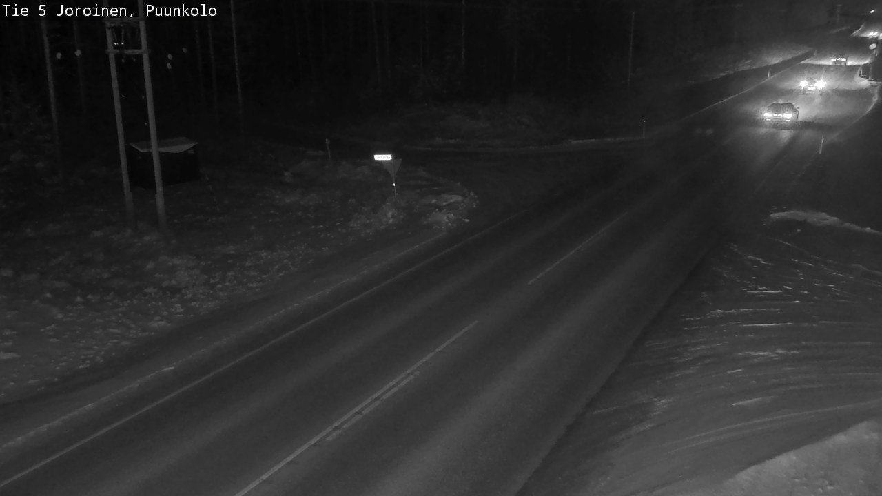 Weather Camera Image Väg 5 Joirois, Puunkolo, Joroinen, Pohjois-Savo
