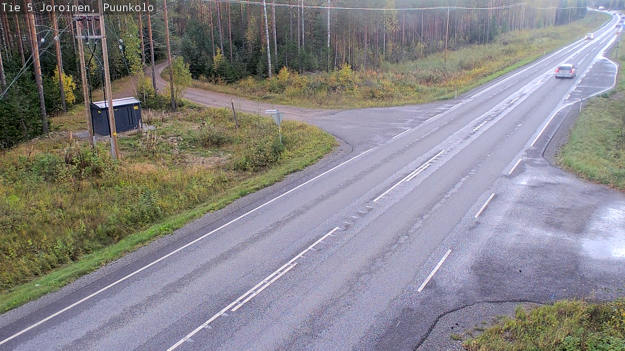 Weather Camera Image Road 5 Joroinen, Puunkolo, Joroinen, Pohjois-Savo