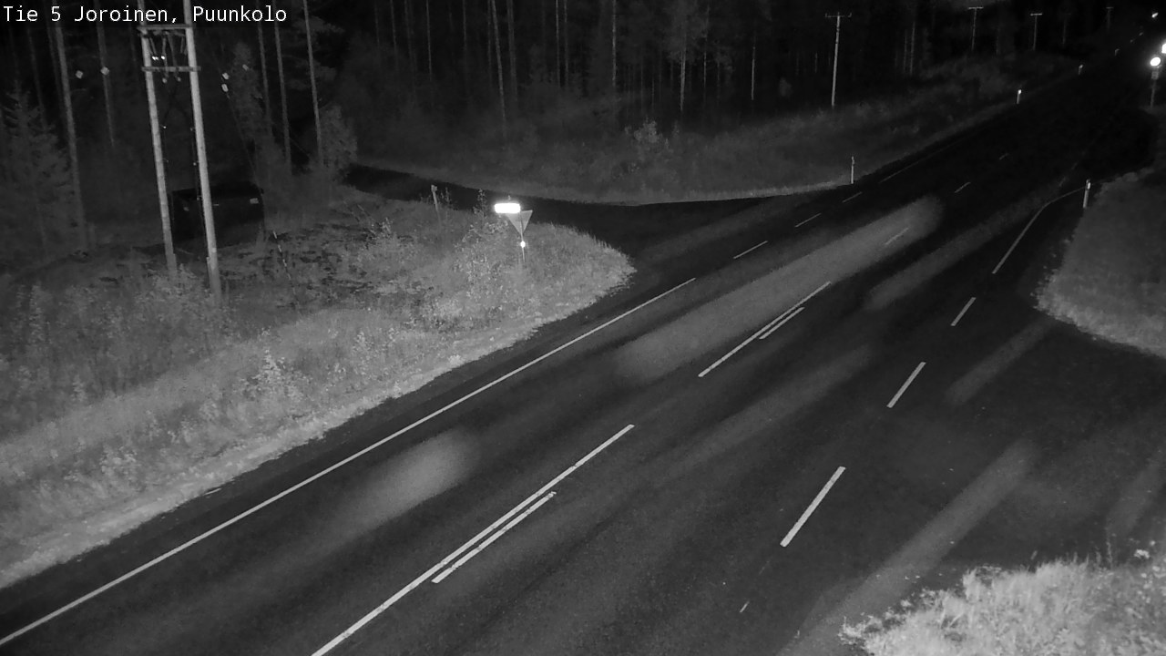 Weather Camera Image Road 5 Joroinen, Puunkolo, Joroinen, Pohjois-Savo