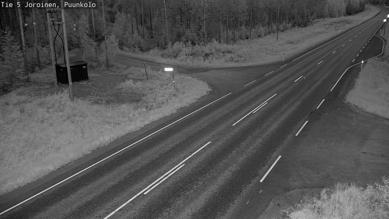 Weather Camera Image Road 5 Joroinen, Puunkolo, Joroinen, Pohjois-Savo