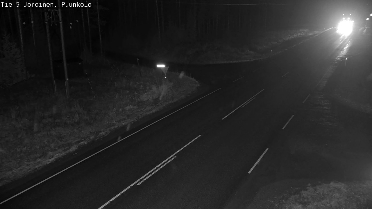 Weather Camera Image Road 5 Joroinen, Puunkolo, Joroinen, Pohjois-Savo