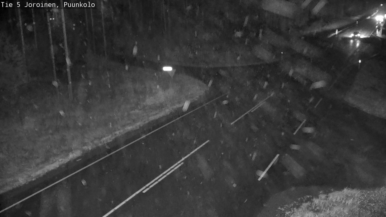 Weather Camera Image Road 5 Joroinen, Puunkolo, Joroinen, Pohjois-Savo