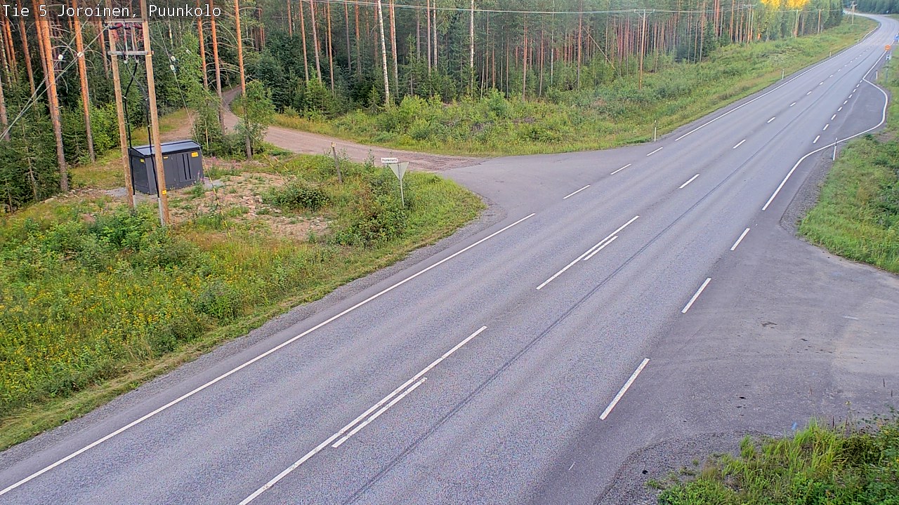 Kelikamerat Kuva Tie 5 Joroinen, Puunkolo, Joroinen, Pohjois-Savo