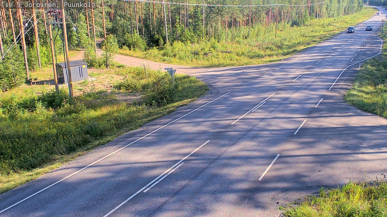 Kelikamerat Kuva Tie 5 Joroinen, Puunkolo, Joroinen, Pohjois-Savo