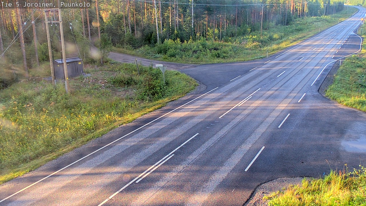 Kelikamerat Kuva Tie 5 Joroinen, Puunkolo, Joroinen, Pohjois-Savo