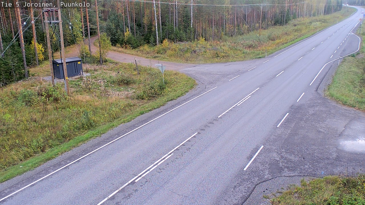 Weather Camera Image Road 5 Joroinen, Puunkolo, Joroinen, Pohjois-Savo