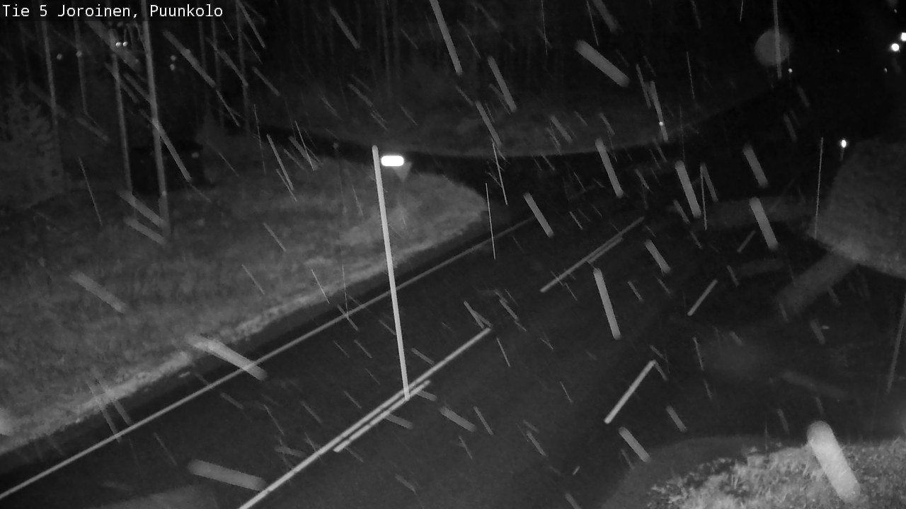 Weather Camera Image Väg 5 Joirois, Puunkolo, Joroinen, Pohjois-Savo