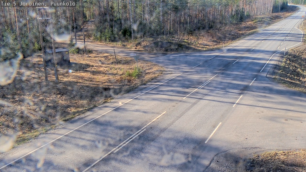 Kelikamerat Kuva Tie 5 Joroinen, Puunkolo, Joroinen, Pohjois-Savo