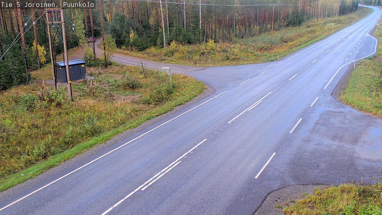 Weather Camera Image Road 5 Joroinen, Puunkolo, Joroinen, Pohjois-Savo