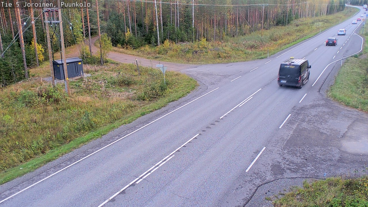 Weather Camera Image Road 5 Joroinen, Puunkolo, Joroinen, Pohjois-Savo