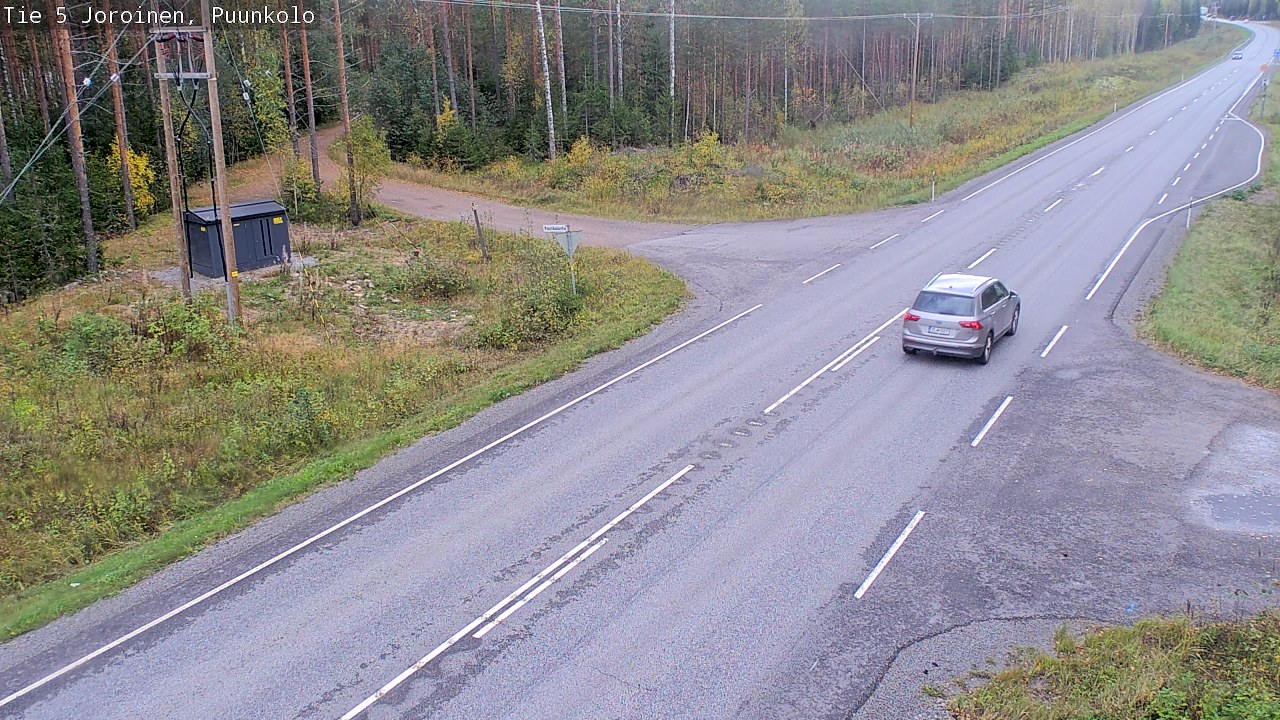Kelikamerat Kuva Tie 5 Joroinen, Puunkolo, Joroinen, Pohjois-Savo