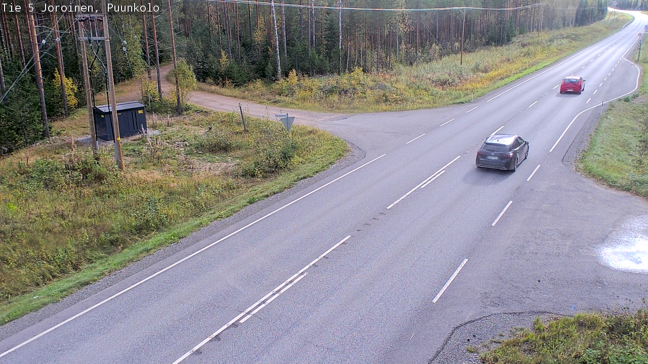 Kelikamerat Kuva Tie 5 Joroinen, Puunkolo, Joroinen, Pohjois-Savo