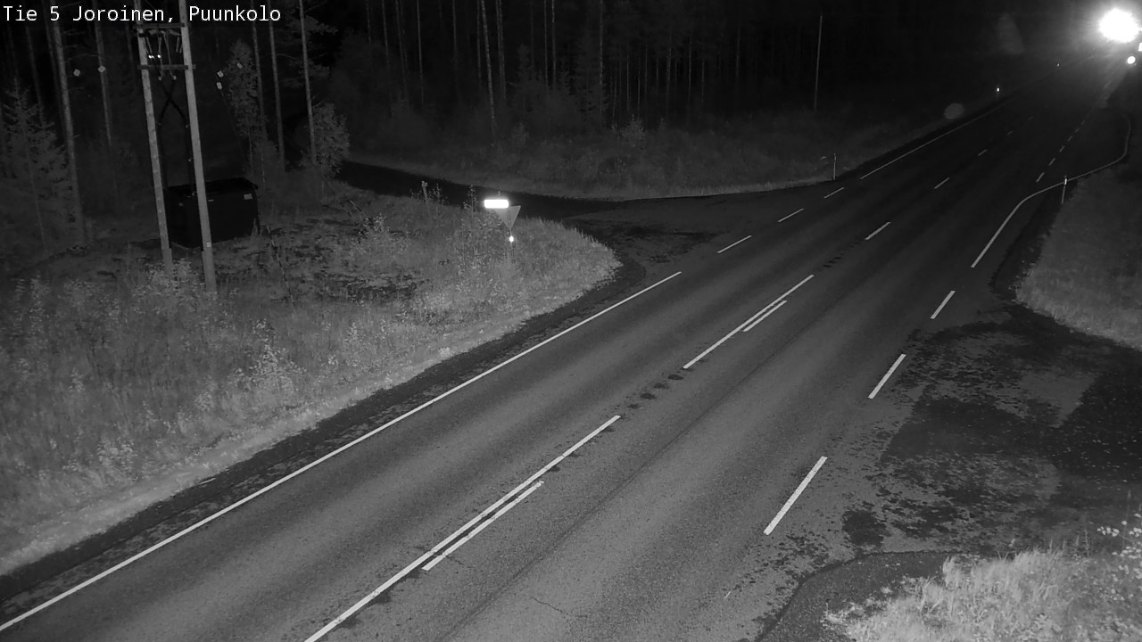 Weather Camera Image Road 5 Joroinen, Puunkolo, Joroinen, Pohjois-Savo