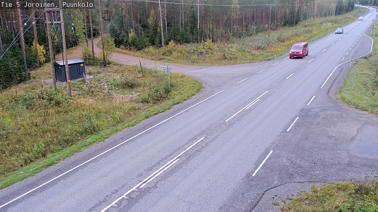 Kelikamerat Kuva Tie 5 Joroinen, Puunkolo, Joroinen, Pohjois-Savo