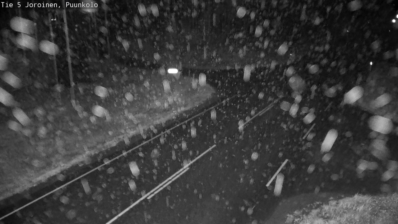 Weather Camera Image Road 5 Joroinen, Puunkolo, Joroinen, Pohjois-Savo