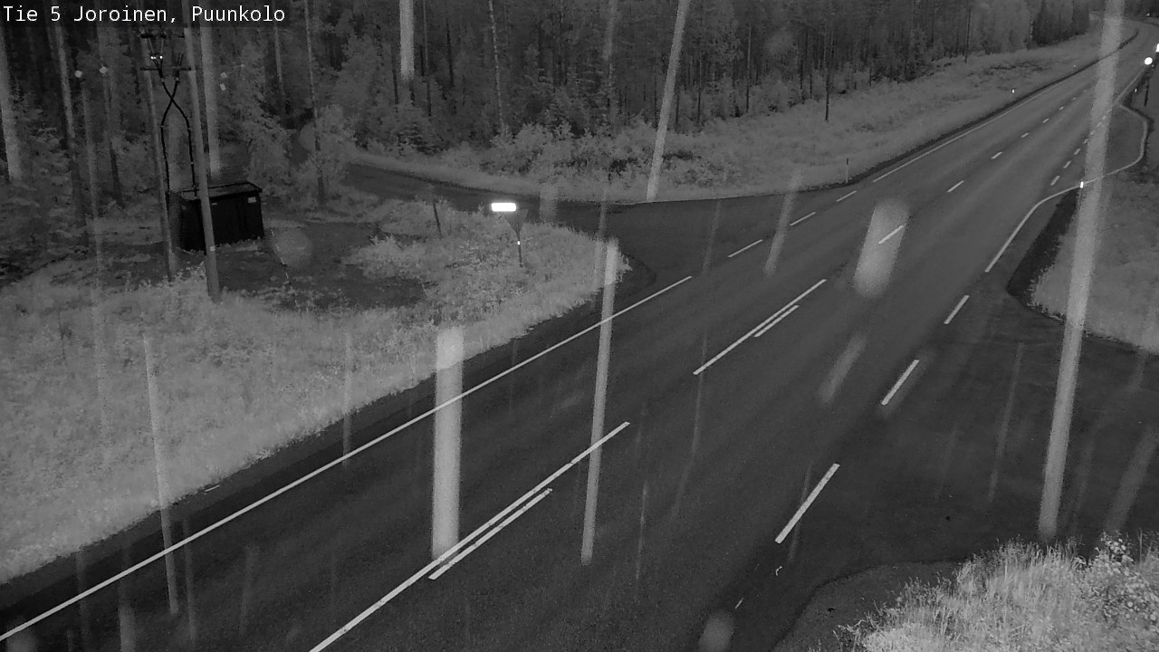 Weather Camera Image Road 5 Joroinen, Puunkolo, Joroinen, Pohjois-Savo