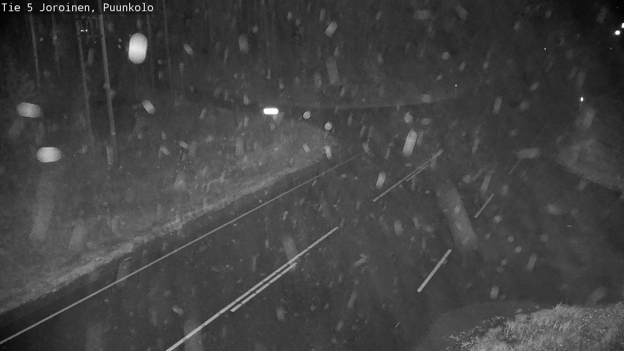 Weather Camera Image Road 5 Joroinen, Puunkolo, Joroinen, Pohjois-Savo