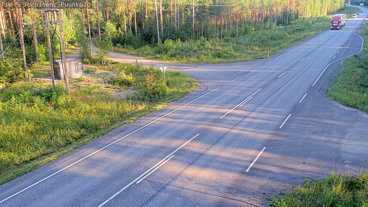 Kelikamerat Kuva Tie 5 Joroinen, Puunkolo, Joroinen, Pohjois-Savo