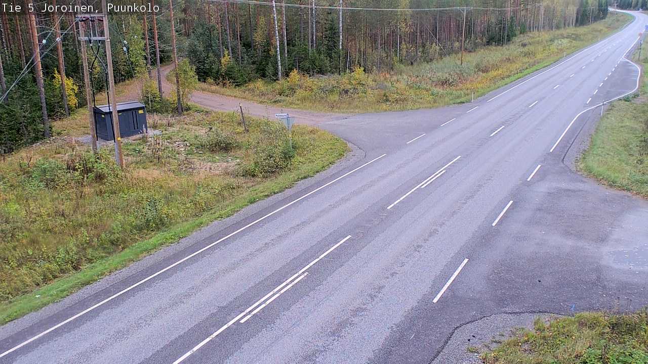 Weather Camera Image Road 5 Joroinen, Puunkolo, Joroinen, Pohjois-Savo