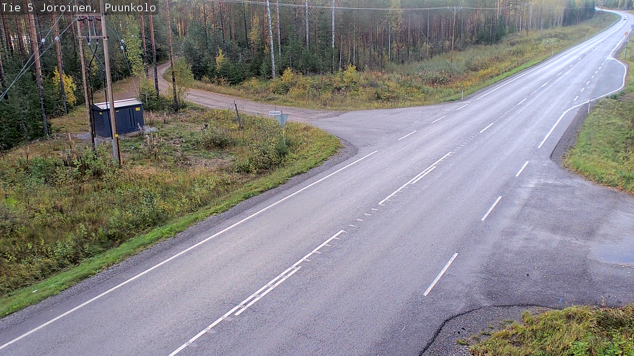 Weather Camera Image Road 5 Joroinen, Puunkolo, Joroinen, Pohjois-Savo