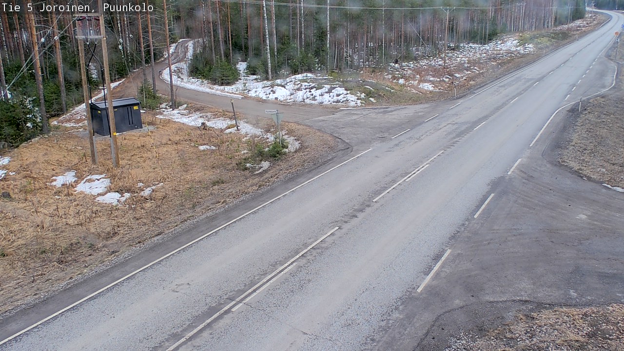 Kelikamerat Kuva Tie 5 Joroinen, Puunkolo, Joroinen, Pohjois-Savo