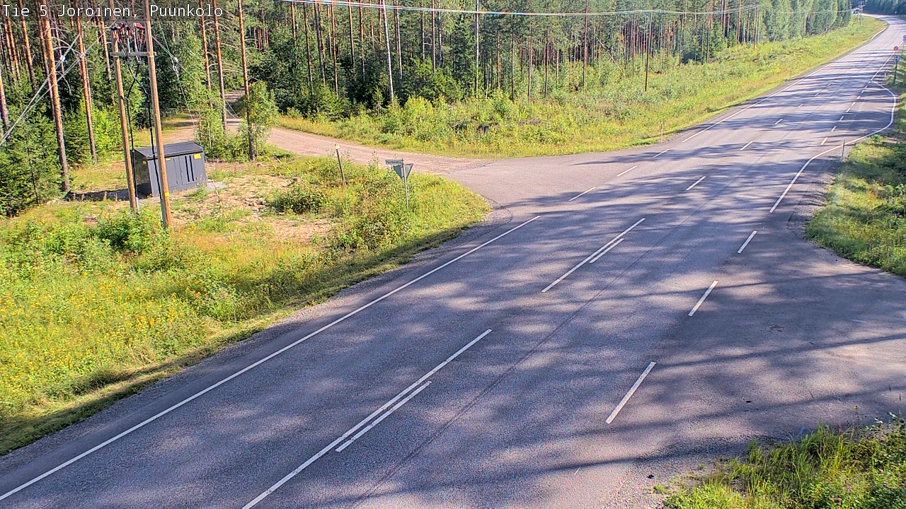 Kelikamerat Kuva Tie 5 Joroinen, Puunkolo, Joroinen, Pohjois-Savo