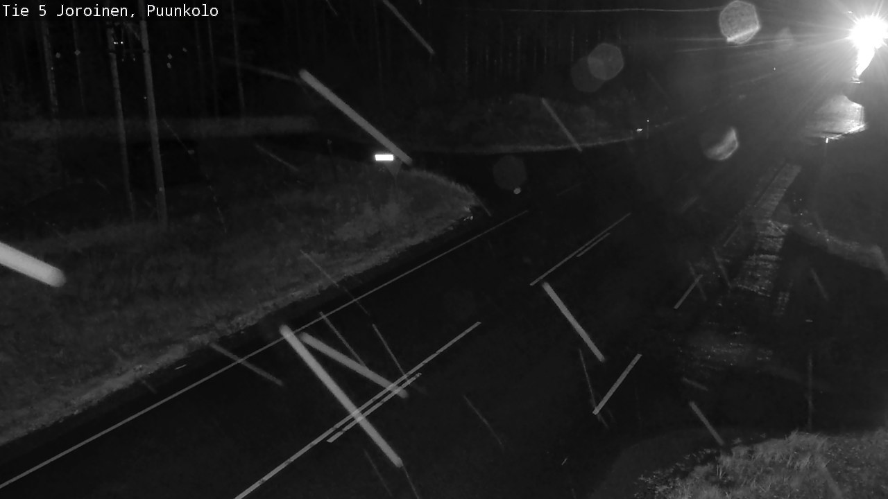 Weather Camera Image Väg 5 Joirois, Puunkolo, Joroinen, Pohjois-Savo