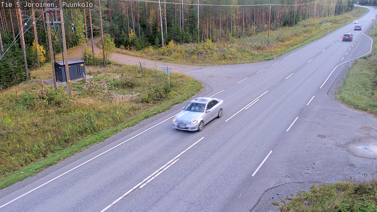 Kelikamerat Kuva Tie 5 Joroinen, Puunkolo, Joroinen, Pohjois-Savo