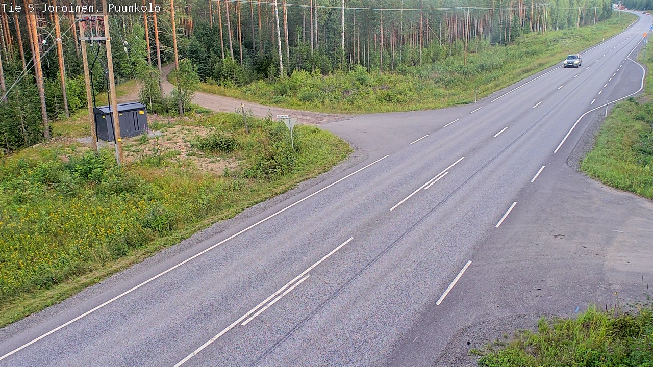 Kelikamerat Kuva Tie 5 Joroinen, Puunkolo, Joroinen, Pohjois-Savo