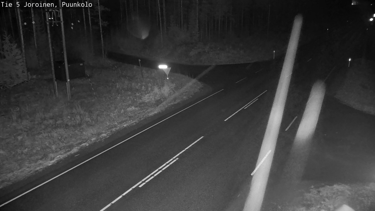 Weather Camera Image Road 5 Joroinen, Puunkolo, Joroinen, Pohjois-Savo