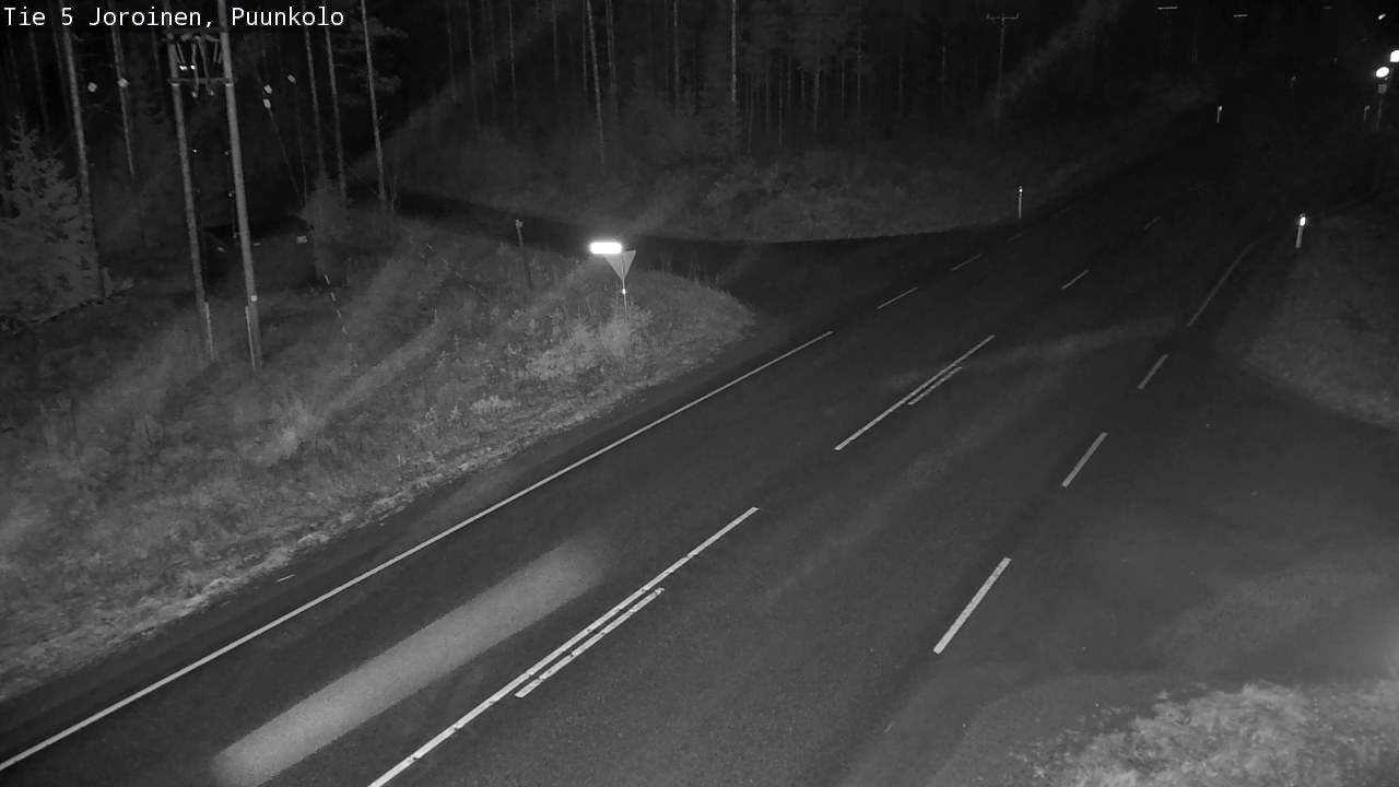 Weather Camera Image Road 5 Joroinen, Puunkolo, Joroinen, Pohjois-Savo