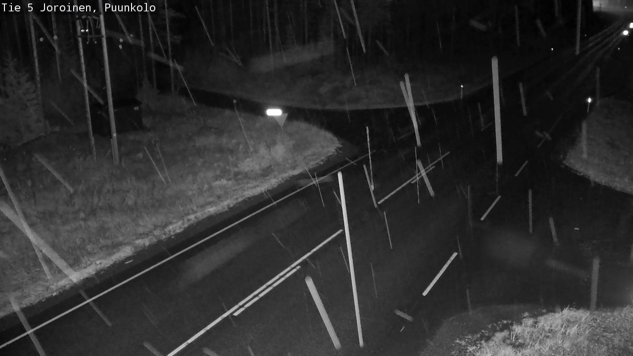 Weather Camera Image Väg 5 Joirois, Puunkolo, Joroinen, Pohjois-Savo