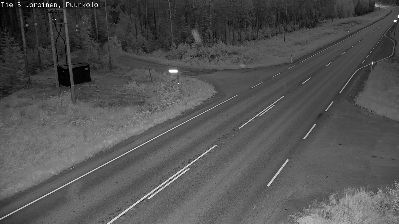 Weather Camera Image Road 5 Joroinen, Puunkolo, Joroinen, Pohjois-Savo