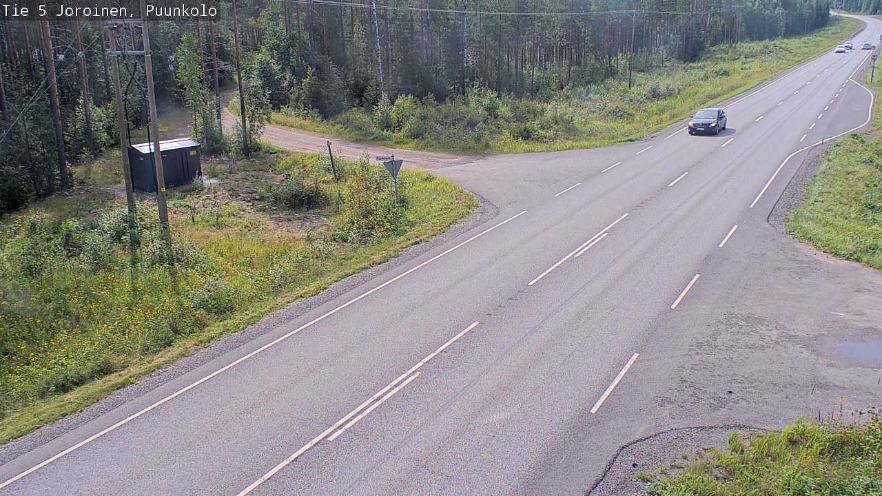 Kelikamerat Kuva Tie 5 Joroinen, Puunkolo, Joroinen, Pohjois-Savo