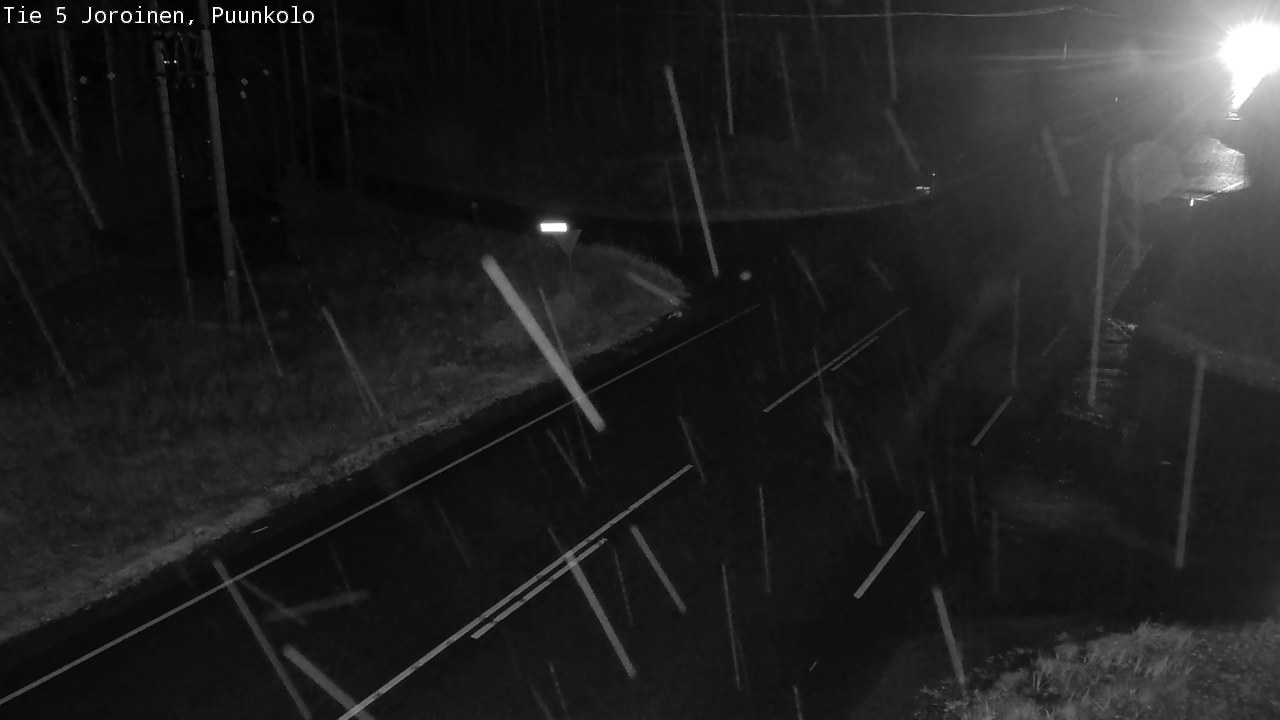 Weather Camera Image Väg 5 Joirois, Puunkolo, Joroinen, Pohjois-Savo