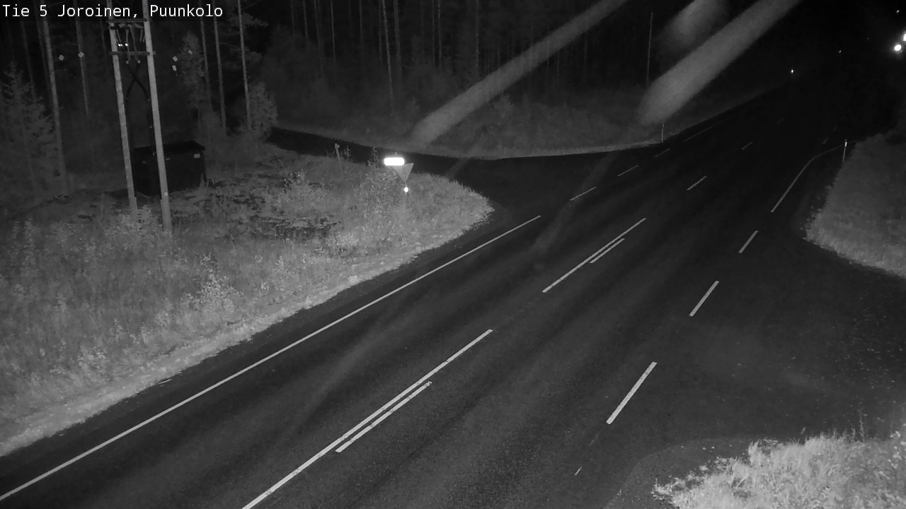 Weather Camera Image Road 5 Joroinen, Puunkolo, Joroinen, Pohjois-Savo