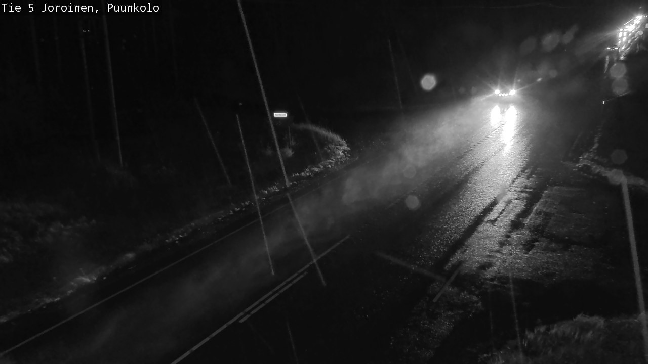 Weather Camera Image Väg 5 Joirois, Puunkolo, Joroinen, Pohjois-Savo