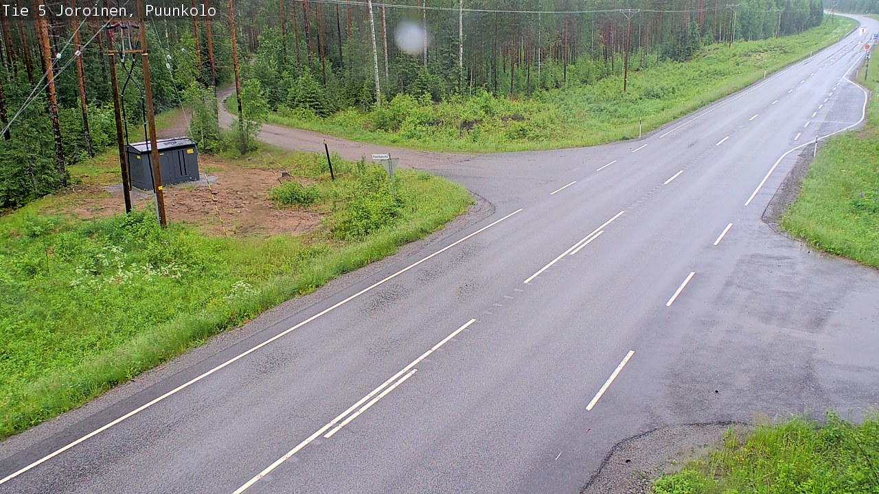 Weather Camera Image Road 5 Joroinen, Puunkolo, Joroinen, Pohjois-Savo