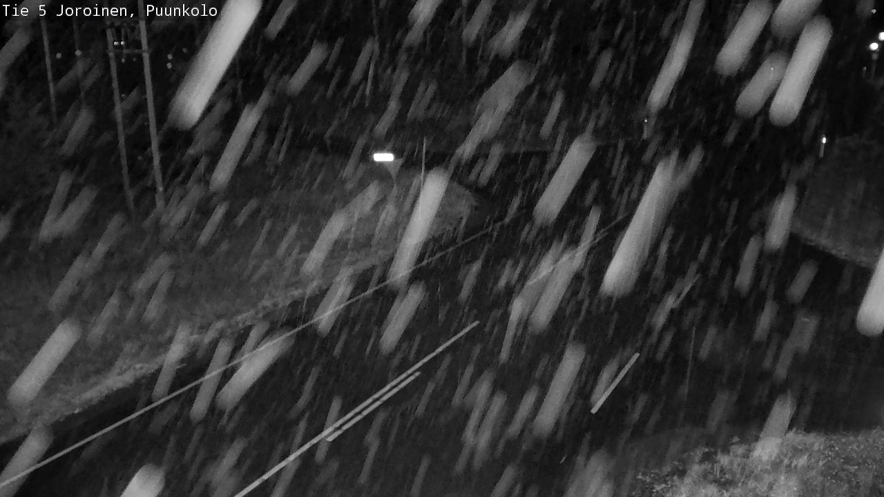 Weather Camera Image Väg 5 Joirois, Puunkolo, Joroinen, Pohjois-Savo