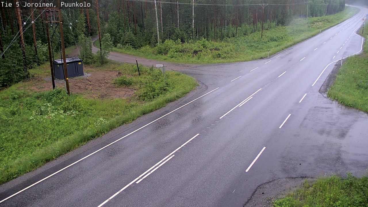 Weather Camera Image Road 5 Joroinen, Puunkolo, Joroinen, Pohjois-Savo