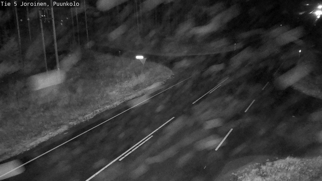 Weather Camera Image Road 5 Joroinen, Puunkolo, Joroinen, Pohjois-Savo