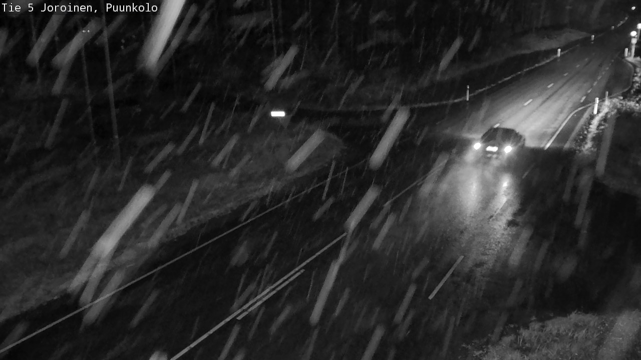 Weather Camera Image Väg 5 Joirois, Puunkolo, Joroinen, Pohjois-Savo