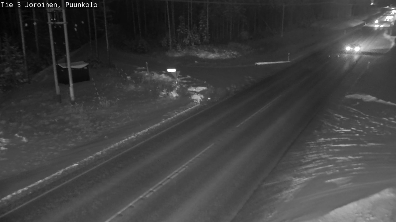 Weather Camera Image Väg 5 Joirois, Puunkolo, Joroinen, Pohjois-Savo