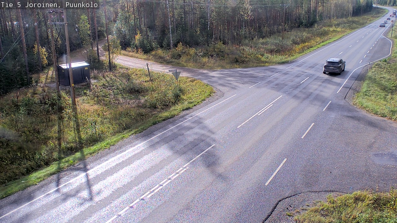 Weather Camera Image Road 5 Joroinen, Puunkolo, Joroinen, Pohjois-Savo