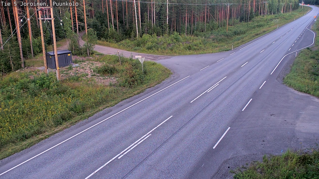 Kelikamerat Kuva Tie 5 Joroinen, Puunkolo, Joroinen, Pohjois-Savo