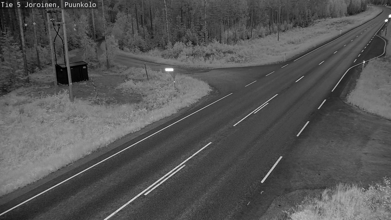 Weather Camera Image Road 5 Joroinen, Puunkolo, Joroinen, Pohjois-Savo